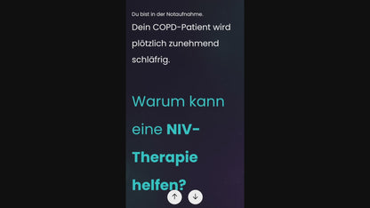 Warum steigt CO₂ bei COPD – und wie hilft NIV?